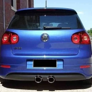 FALDÓN TRASERO VW GOLF V R32 (con 2 orificios de escape, para escape R32)