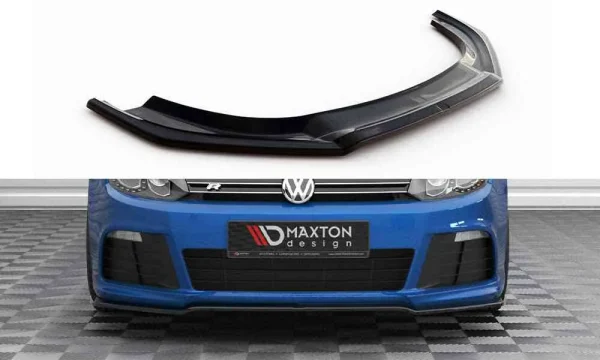 Splitter delantero V.2 Volkswagen Golf R Mk6