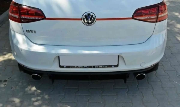 DIFUSOR TRASERO Y DIVISORES LATERALES TRASEROS VW GOLF MK7 GTI - Imagen 7