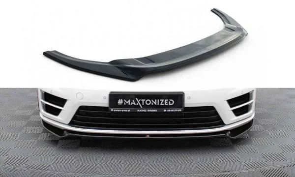 Splitter delantero V.2 VW Golf 7 R / R-Line