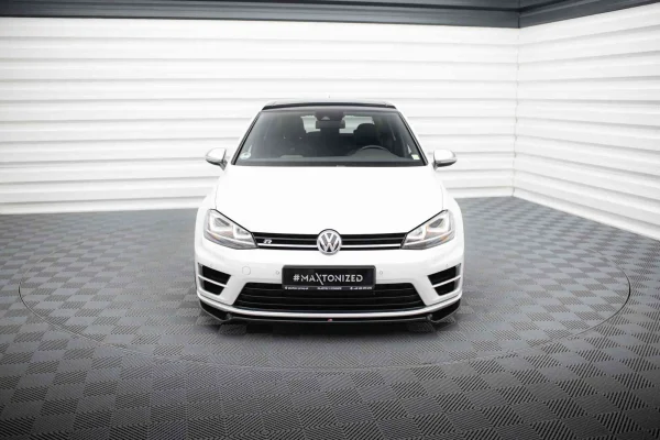 Splitter delantero V.2 VW Golf 7 R / R-Line - Imagen 2