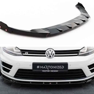 Splitter delantero V.5 + Flaps Volkswagen Golf R / R-Line Mk7