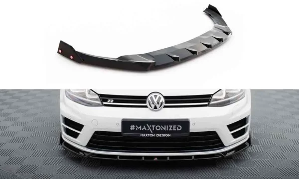 Splitter delantero V.5 + Flaps Volkswagen Golf R / R-Line Mk7
