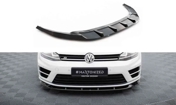 Splitter delantero V.6 Volkswagen Golf R / R-Line Mk7