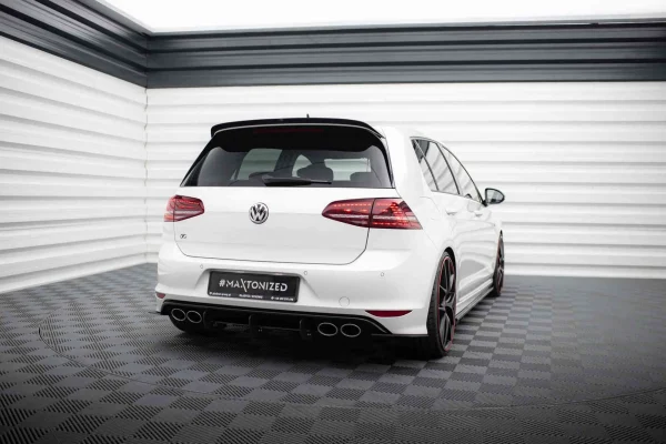 VW GOLF 7 R Hatchback DIFUSOR TRASERO Y DIVISORES LATERALES TRASEROS - Imagen 2