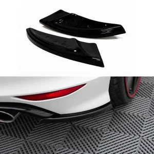 Splitters laterales traseros V.1 VW Golf 7 R / R-Line