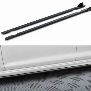Faldones laterales difusores V.3 + Flaps Volkswagen Golf R / R-Line Mk7