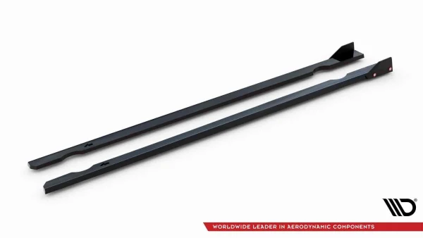 Faldones laterales difusores V.3 + Flaps Volkswagen Golf R / R-Line Mk7 - Imagen 6