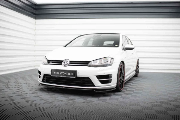 Splitter delantero V.2 VW Golf 7 R / R-Line - Imagen 3