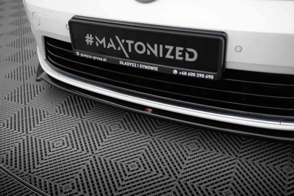 Splitter delantero V.2 VW Golf 7 R / R-Line - Imagen 4