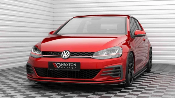 Splitter delantero V.4 Volkswagen Golf GTI Mk7 Facelift - Imagen 2