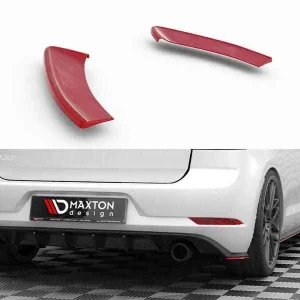 Splitters laterales traseros V.2 Volkswagen Golf GTI Mk7 Facelift