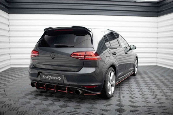 Tapa de alerón 3D para Volkswagen Golf R / R-Line / GTI Mk7 - Imagen 4