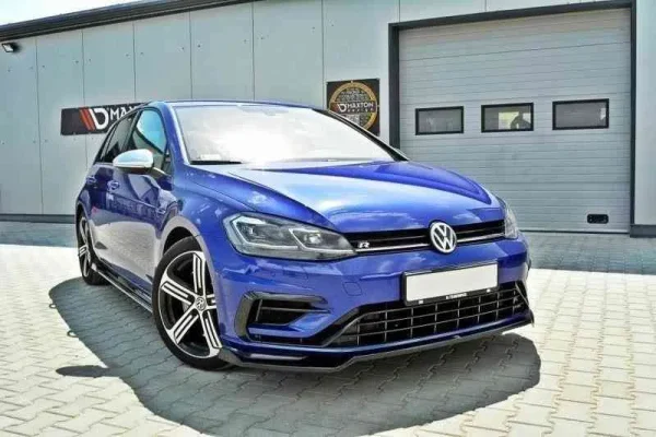 Splitter delantero V.2 VW Golf 7 R / R-Line Facelift - Imagen 5