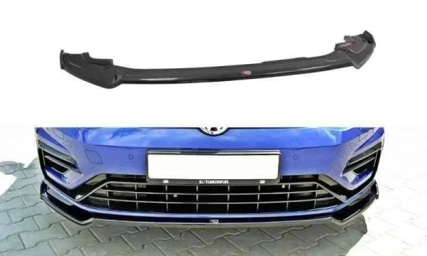 Splitter delantero V.2 VW Golf 7 R / R-Line Facelift