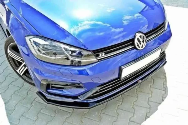 Splitter delantero V.2 VW Golf 7 R / R-Line Facelift - Imagen 2