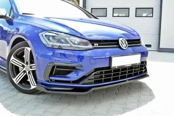 Splitter delantero V.2 VW Golf 7 R / R-Line Facelift - Imagen 4