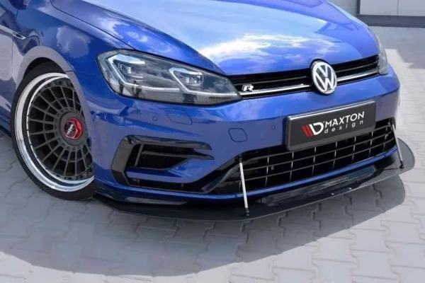 Divisor de competición delantero híbrido VW Golf 7 R / R-Line Facelift