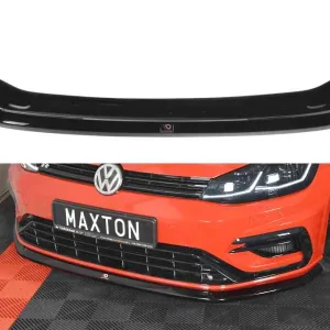 Splitter delantero V.6 VW Golf 7 R / R-Line Facelift