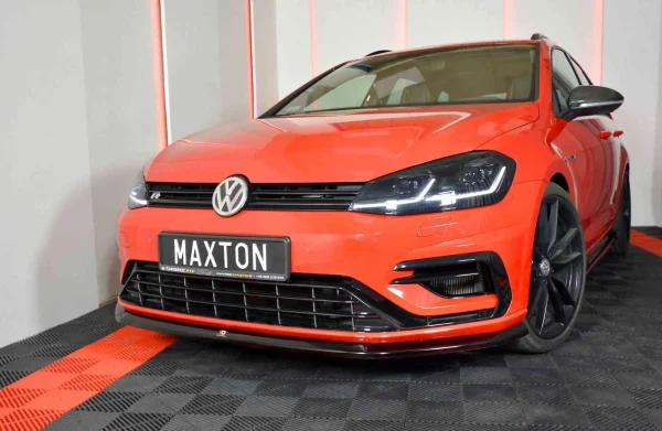 Splitter delantero V.6 VW Golf 7 R / R-Line Facelift - Imagen 2