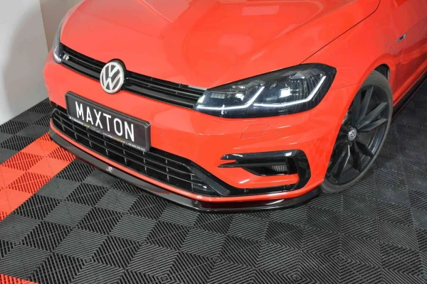 Splitter delantero V.6 VW Golf 7 R / R-Line Facelift - Imagen 3