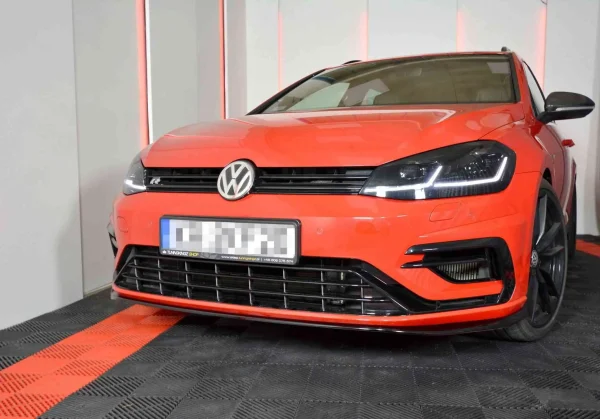 Splitter delantero V.7 VW Golf 7 R / R-Line Facelift - Imagen 3