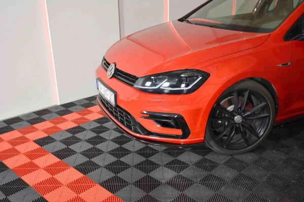 Splitter delantero V.7 VW Golf 7 R / R-Line Facelift - Imagen 4