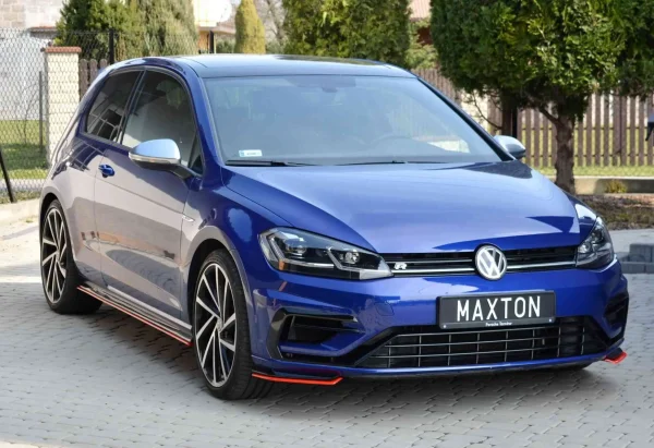 Splitters laterales delanteros VW Golf 7 R / R-Line Facelift - Imagen 2