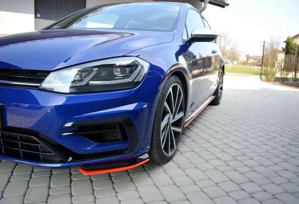 Splitters laterales delanteros VW Golf 7 R / R-Line Facelift - Imagen 4