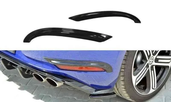 Marcos traseros para faros VW Golf 7 R / R-Line Facelift
