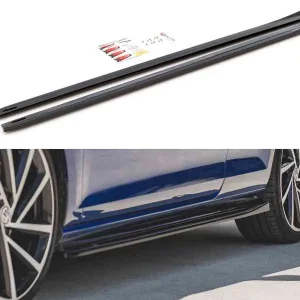 Faldones laterales difusores V.4 VW Golf 7 R / R-Line Facelift