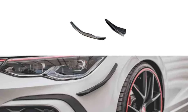 Alerones de parachoques delanteros (Canards) Volkswagen Golf GTI Mk8