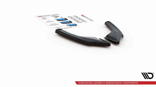 Splitters laterales traseros V.3 Volkswagen Golf GTI Mk8 - Imagen 9
