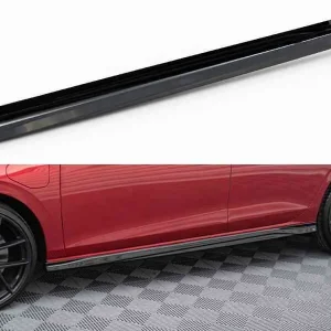 Difusores de faldones laterales V.3 Volkswagen Golf GTI / GTE / GTI Clubsport / GTD / R-Line Mk8