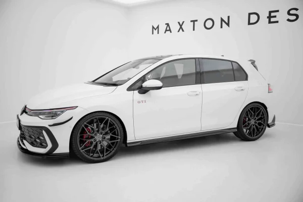 Difusores de faldones laterales V.3 Volkswagen Golf GTI / GTE / GTI Clubsport / GTD / R-Line Mk8 - Imagen 2