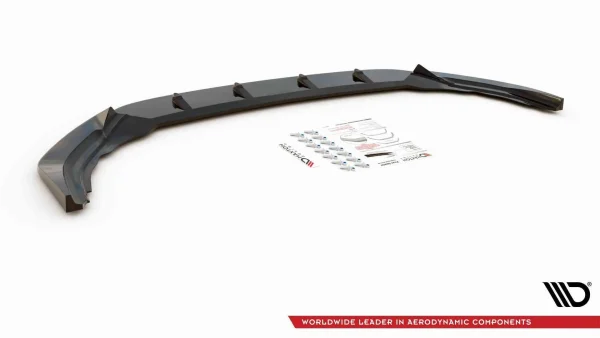 Splitter delantero V.2 Volkswagen Golf R Mk8 - Imagen 6
