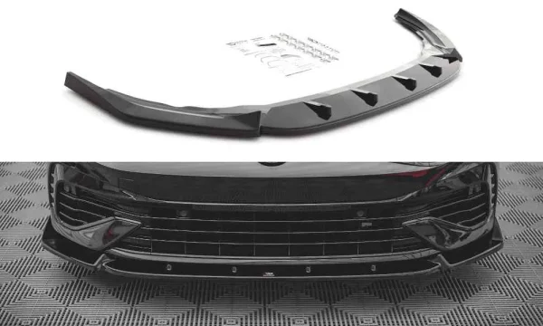 Splitter delantero V.2 Volkswagen Golf R Mk8