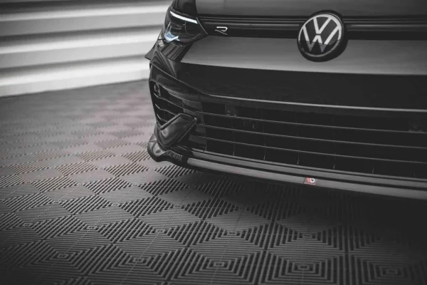 Splitter delantero V.6 Volkswagen Golf R Mk8 - Imagen 2