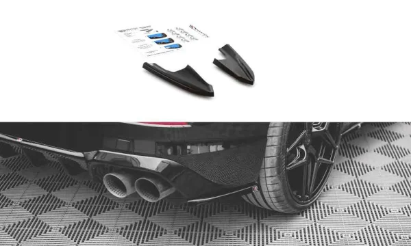 Splitters laterales traseros V.3 para Volkswagen Golf R Mk8