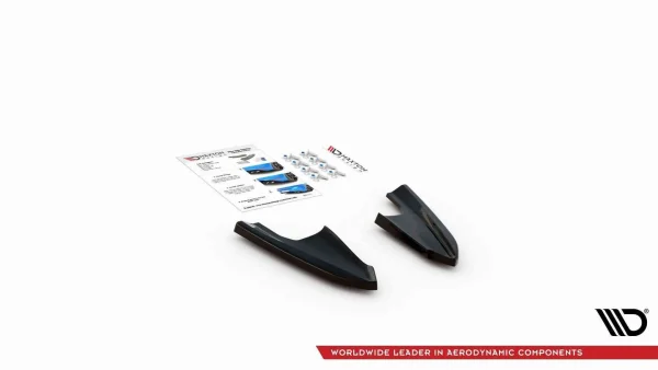 Splitters laterales traseros V.3 para Volkswagen Golf R Mk8 - Imagen 6