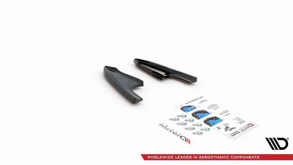 Splitters laterales traseros V.3 para Volkswagen Golf R Mk8 - Imagen 7