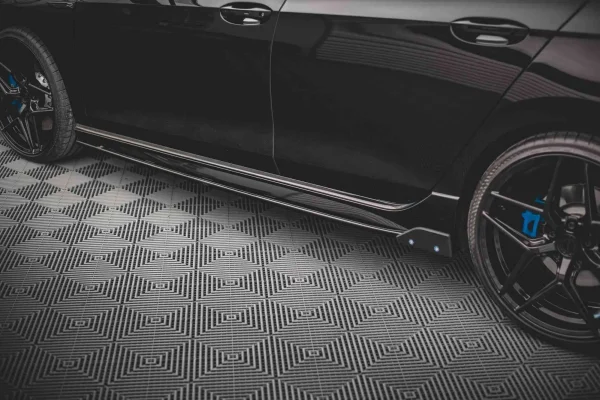 Faldones laterales difusores V.2 + Flaps Volkswagen Golf R Mk8 - Imagen 7