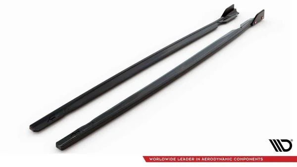 Faldones laterales difusores V.2 + Flaps Volkswagen Golf R Mk8 - Imagen 9