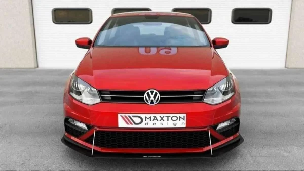 SPLITTER DE CARRERAS DELANTERO Volkswagen Polo GTI Mk5 Facelift - Imagen 3
