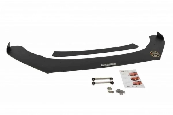 SPLITTER DE CARRERAS DELANTERO (con alerones) Volkswagen Polo GTI Mk5 Facelift - Imagen 4
