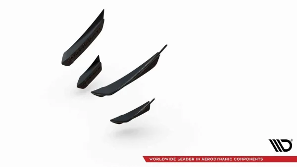 Alerones de parachoques delanteros (Canards) Volkswagen Polo GTI Mk6 - Imagen 7