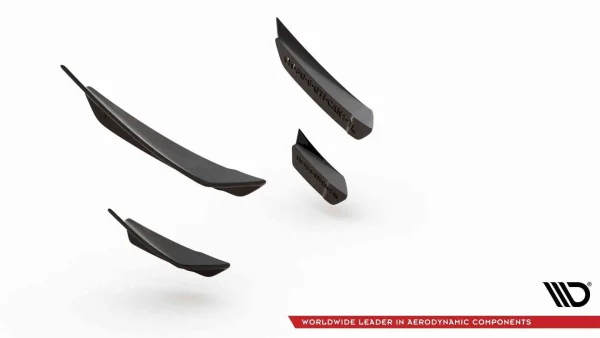 Alerones de parachoques delanteros (Canards) Volkswagen Polo GTI Mk6 - Imagen 6