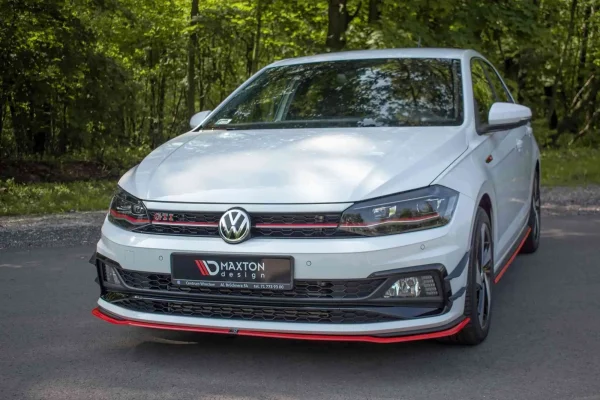 SPLITTER DELANTERO V.2 Volkswagen Polo GTI / R-line Mk6 - Imagen 4