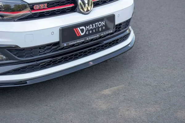 Splitter delantero V.3 Volkswagen Polo GTI / R-line Mk6 - Imagen 4