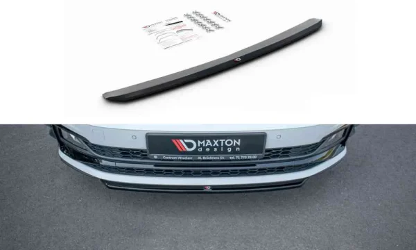 Splitter delantero V.4 Volkswagen Polo GTI / R-line Mk6